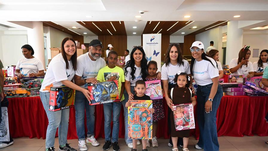 Voluntariado Banreservas transforma el D&iacute;a de Reyes con una jornada de juguetes y sonrisas