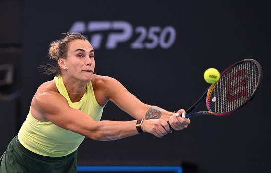 Sabalenka inicia su temporada en tromba en Brisbane