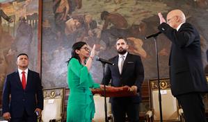 Delcy Rodr&iacute;guez, la mujer que sostiene al chavismo tras la detenci&oacute;n de Maduro