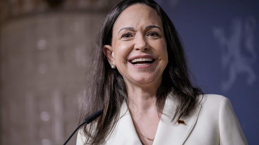 Trump dice que le gustar&iacute;a saludar a Corina Machado cuando visite EE. UU. la pr&oacute;xima semana