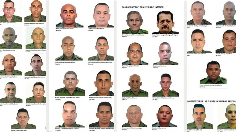 Revelan la identidad de los 32 militares cubanos muertos en ataque de EE. UU. en Venezuela