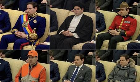 Marco Rubio, protagonista de memes tras sus m&uacute;ltiples funciones en la crisis de Venezuela