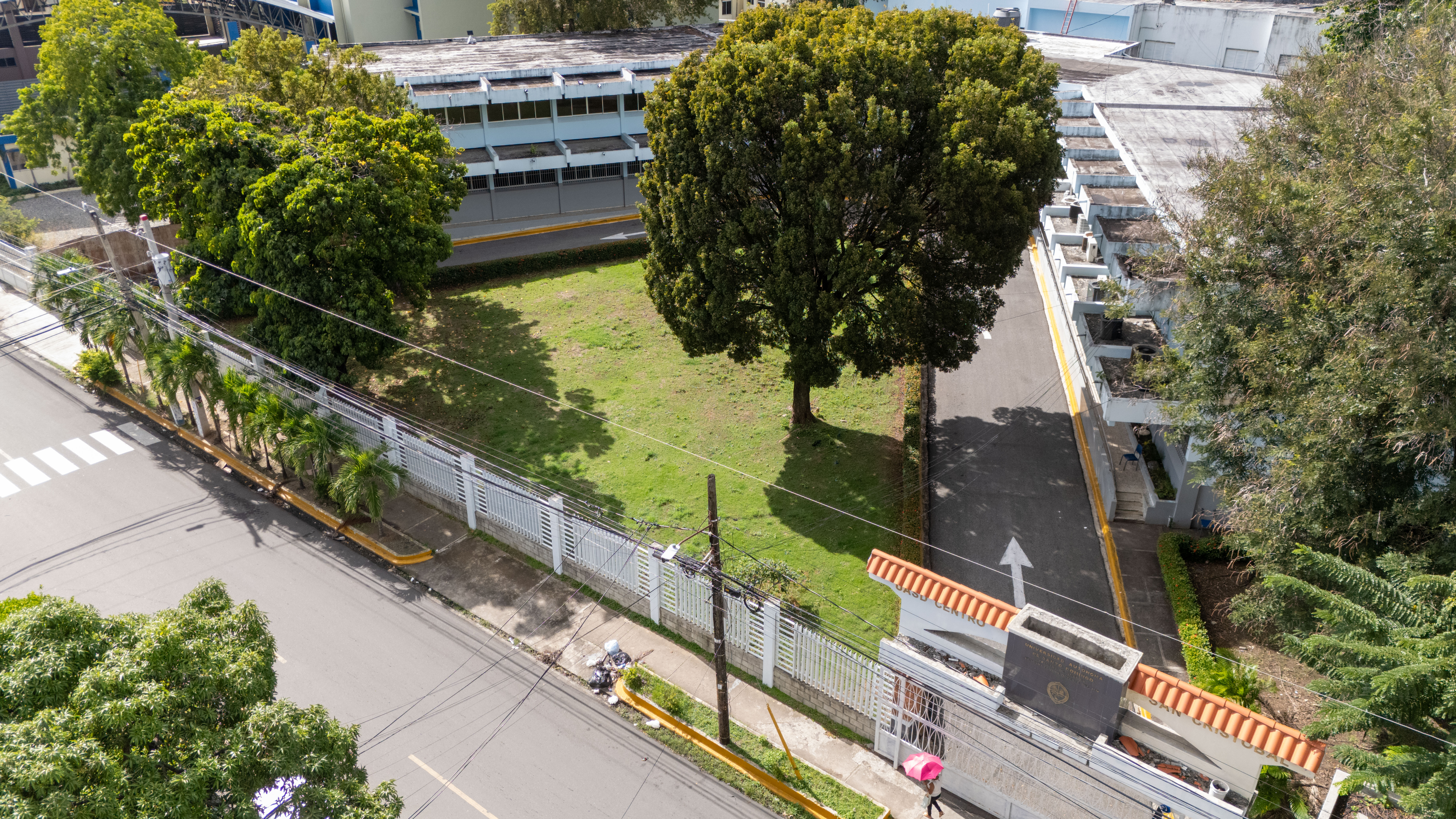 Vista aérea de UASD-San Cristóbal.