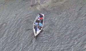 Drones del Ej&eacute;rcito detectan a seis haitianos indocumentados en cruce del r&iacute;o Masacre