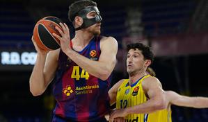 El Bar&ccedil;a cumple ante el Maccabi en un Palau desierto