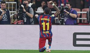 Raphinha: Nosotros somos los que hacemos el partido f&aacute;cil o dif&iacute;cil