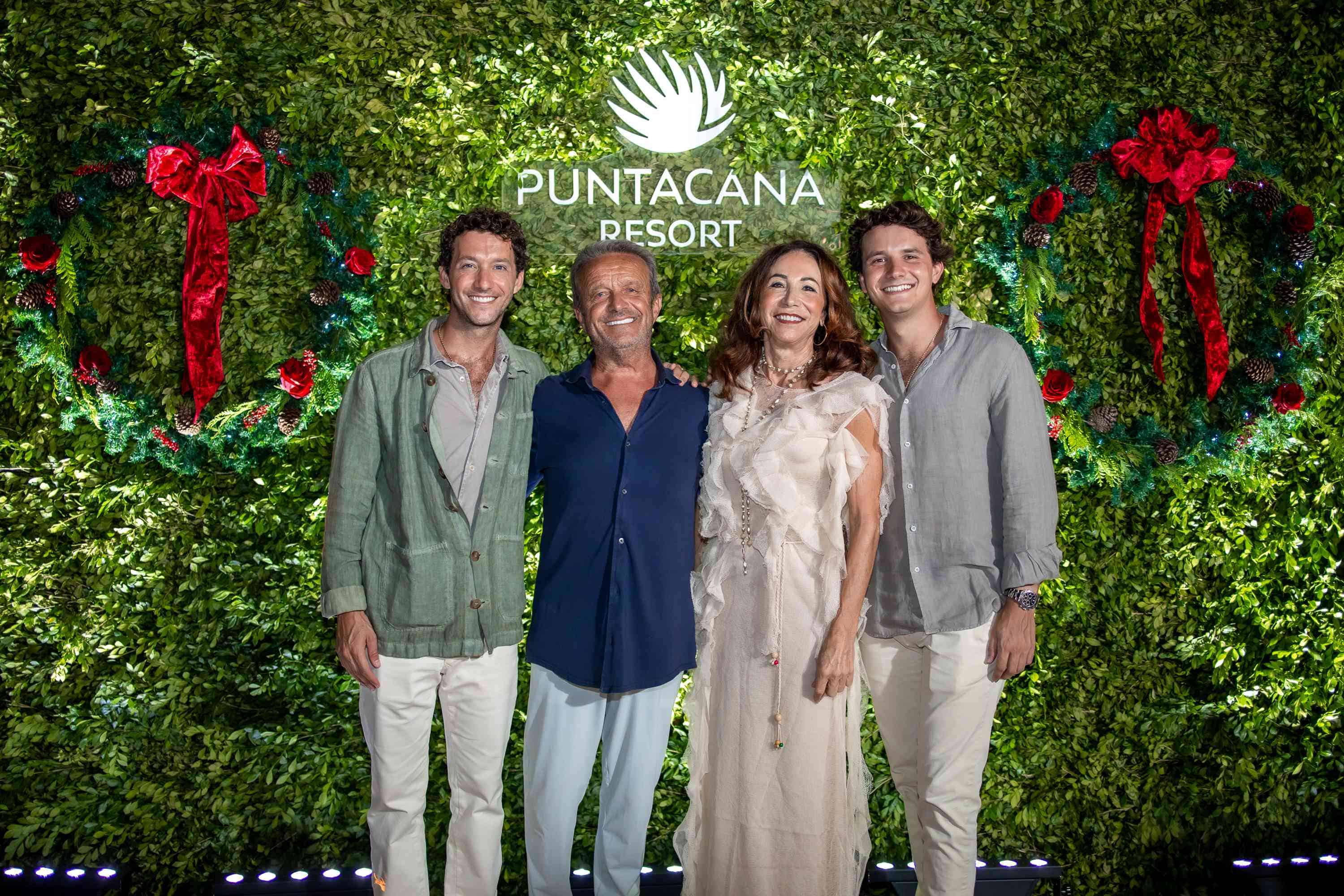 Alessandro, Eraldo, Letizia y Luca Bianchessi.