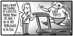 Caricatura de Noticiero Poteleche 9 enero 2026