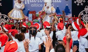 La Fundaci&oacute;n Altice lleva una Navivelada  a la Fundaci&oacute;n Solidaridad Calasancia