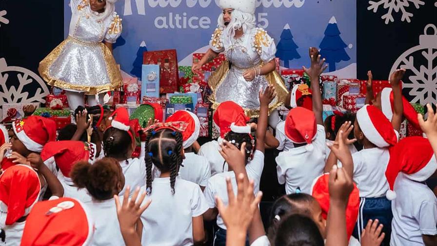 La Fundaci&oacute;n Altice lleva una Navivelada  a la Fundaci&oacute;n Solidaridad Calasancia