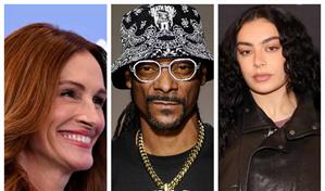 Julia Roberts, Charli xcx y Snoop Dogg entre los presentadores de los Globos de Oro