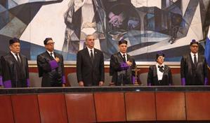 El Poder Judicial destaca que el 87 % de tribunales est&aacute;n al d&iacute;a