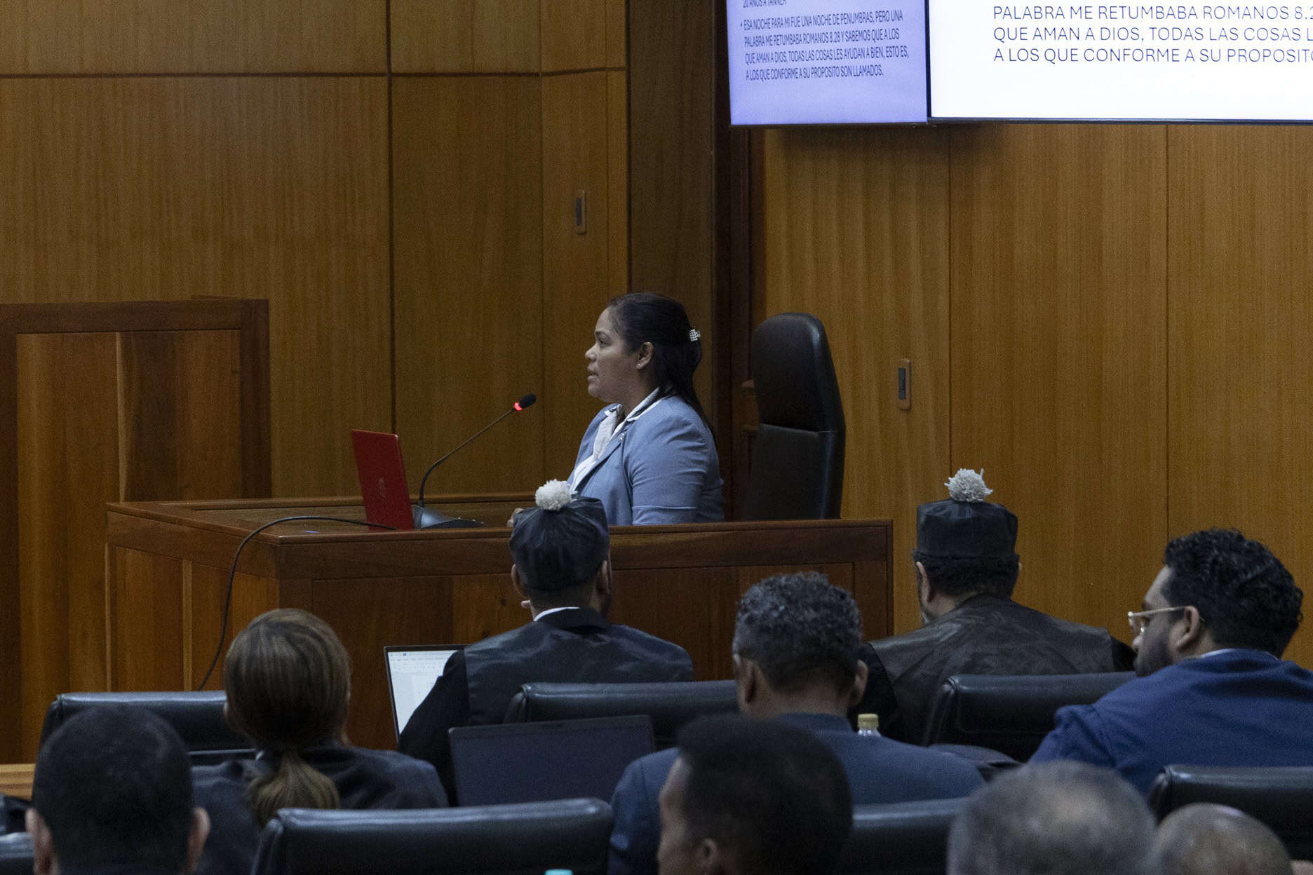 La pastora Rossy Guzmán, quien forma parte del grupo de acusados de Operación Coral.