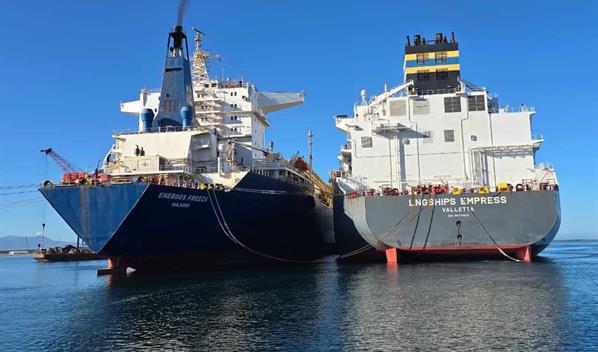 Energ&iacute;a 2000 recibe el primer cargamento de gas natural para la Manzanillo Power Land