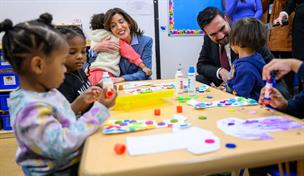 Zohran Mamdani y la gobernadora de NY anuncian cuidado infantil gratis para ni&ntilde;os menores de 2 a&ntilde;os