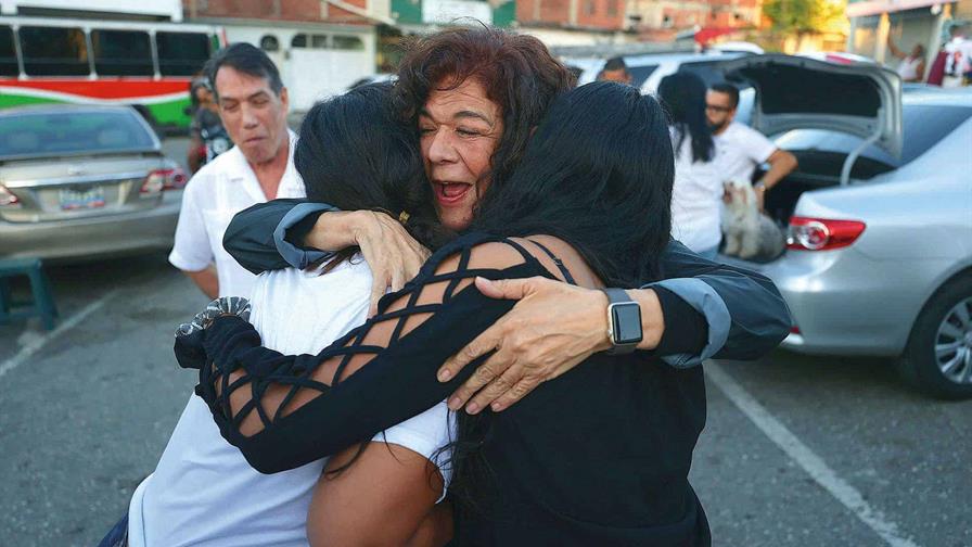 Venezuela libera "número importante" de presos por razones políticas Venezuela libera "número importante" de presos por razones políticas