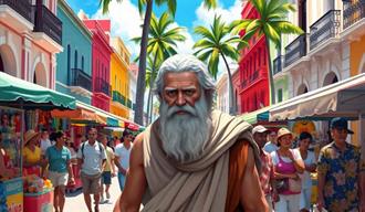 Si S&oacute;crates se diera una vuelta por Santo Domingo hoy