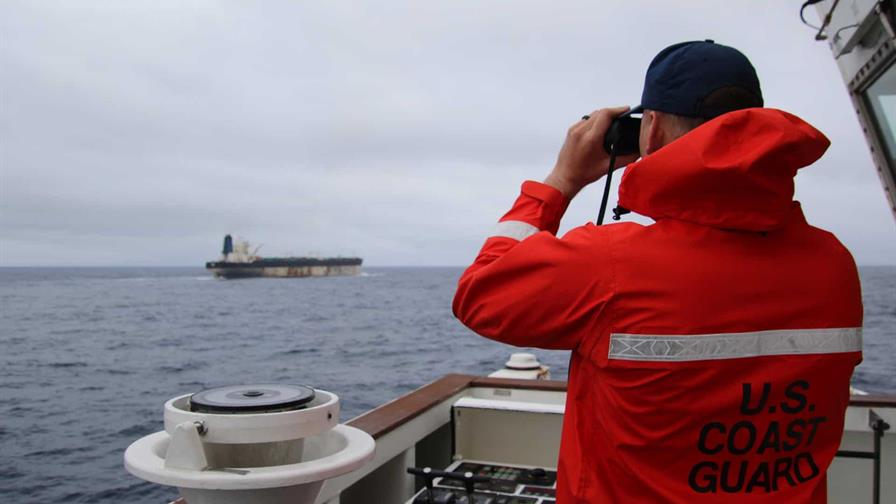 Fuerzas de Estados Unidos interceptan otro petrolero en el Caribe Fuerzas de Estados Unidos interceptan otro petrolero en el Caribe