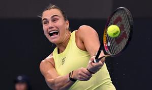 Aryna Sabalenka logra su tercera final al hilo en Brisbane previo al Abierto de Australia