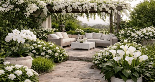 Seis plantas con las que puedes embellecer con tono blanco a tu jard&iacute;n