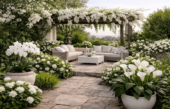 Seis plantas con las que puedes embellecer con tono blanco a tu jard&iacute;n