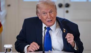 Trump se dice dispuesto a reunirse con la presidenta interina de Venezuela