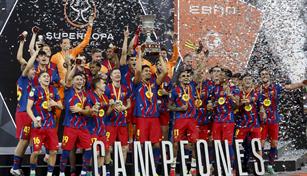 El Barcelona revalida Supercopa ante el Real Madrid gracias a un doblete de Raphinha