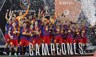 El Barcelona revalida Supercopa ante el Real Madrid gracias a un doblete de Raphinha