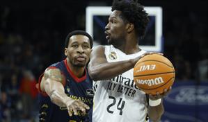 El Real Madrid de Andr&eacute;s F&eacute;liz tira de talento para someter a un batallador MoraBanc