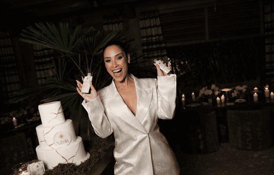 La pareja de Romeo Santos se estrena como empresaria cosm&eacute;tica