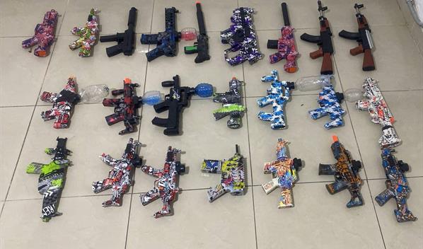 La polic&iacute;a detiene a j&oacute;venes en La Romana por desorden p&uacute;blico con pistolas de hidrogel