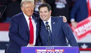Trump repostea mensaje que sugiere que Rubio sea presidente de Cuba
