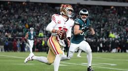 Los 49ers eliminan a los campeones Eagles y van a la ronda divisional de NFL