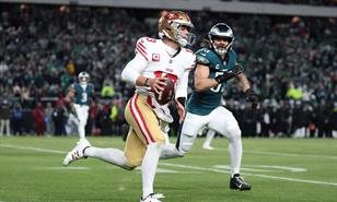 Los 49ers eliminan a los campeones Eagles y van a la ronda divisional de NFL