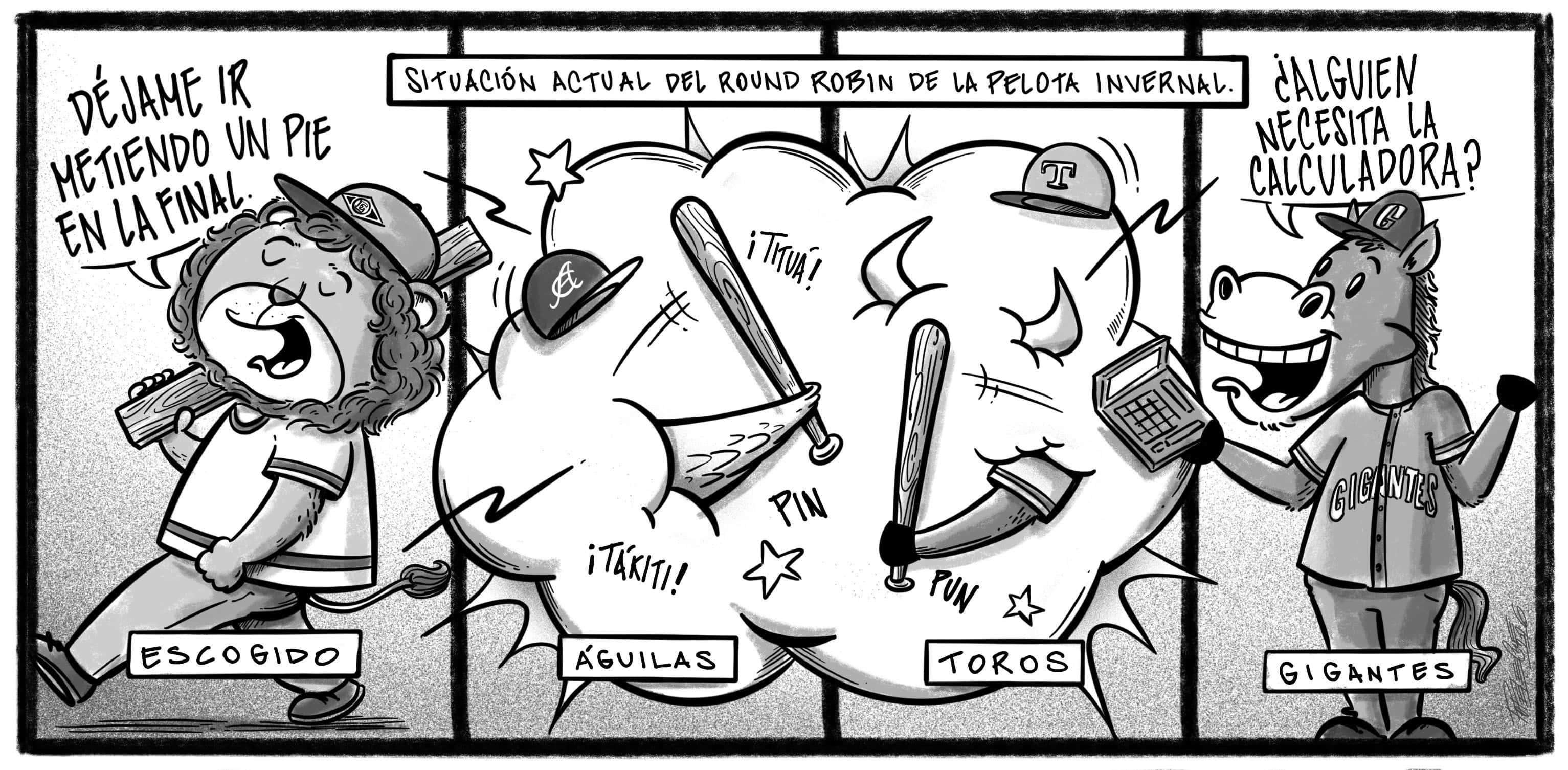 Caricatura de Noticiero Poteleche 12 enero 2026