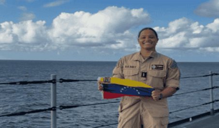 Venezolana oficial de la Marina de EE. UU. particip&oacute; en captura de Nicol&aacute;s Maduro y as&iacute; lo celebr&oacute;