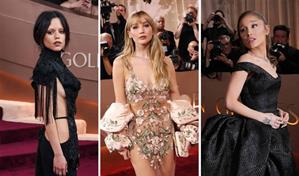 Negro, brillo y transparencias: los looks que marcaron los Globos de Oro 2026
