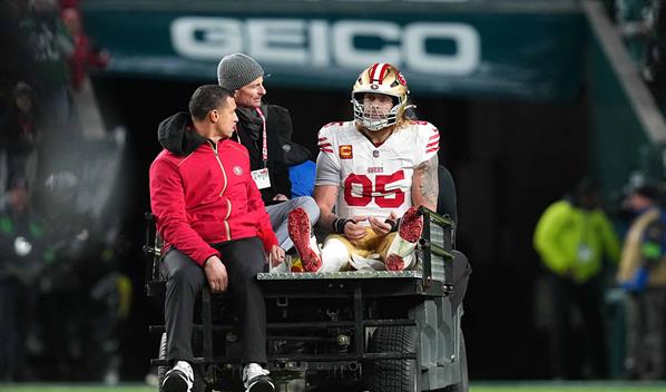 Los 49ers confirman que Kittle queda fuera de playoffs por rotura del tend&oacute;n de Aquiles