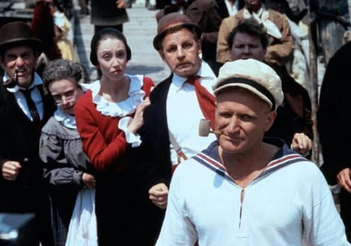 "Popeye", el extra&ntilde;o musical que convirti&oacute; un ic&oacute;nico c&oacute;mic en una realidad