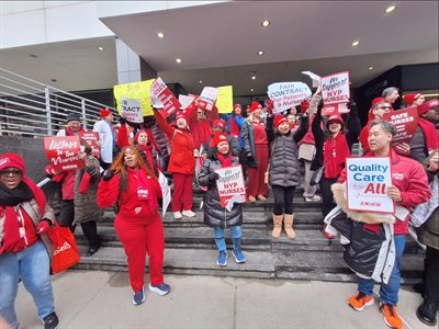 Huelga de enfermeras: la mayor en la historia de NY
