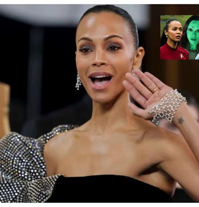 Zoe Salda&ntilde;a se convierte en la actriz m&aacute;s taquillera de todos los tiempos