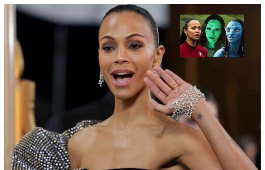 Zoe Salda&ntilde;a se convierte en la actriz m&aacute;s taquillera de todos los tiempos