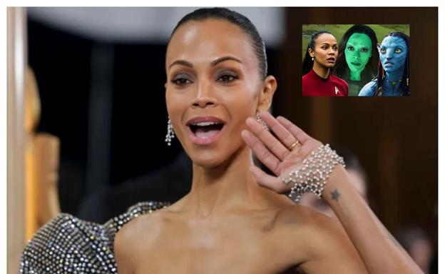 Zoe Salda&ntilde;a se convierte en la actriz m&aacute;s taquillera de todos los tiempos