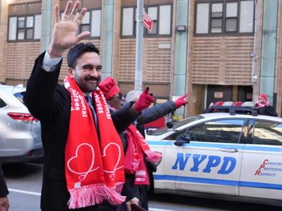 Zohran Mamdani apoya huelga de enfermeras en Nueva York