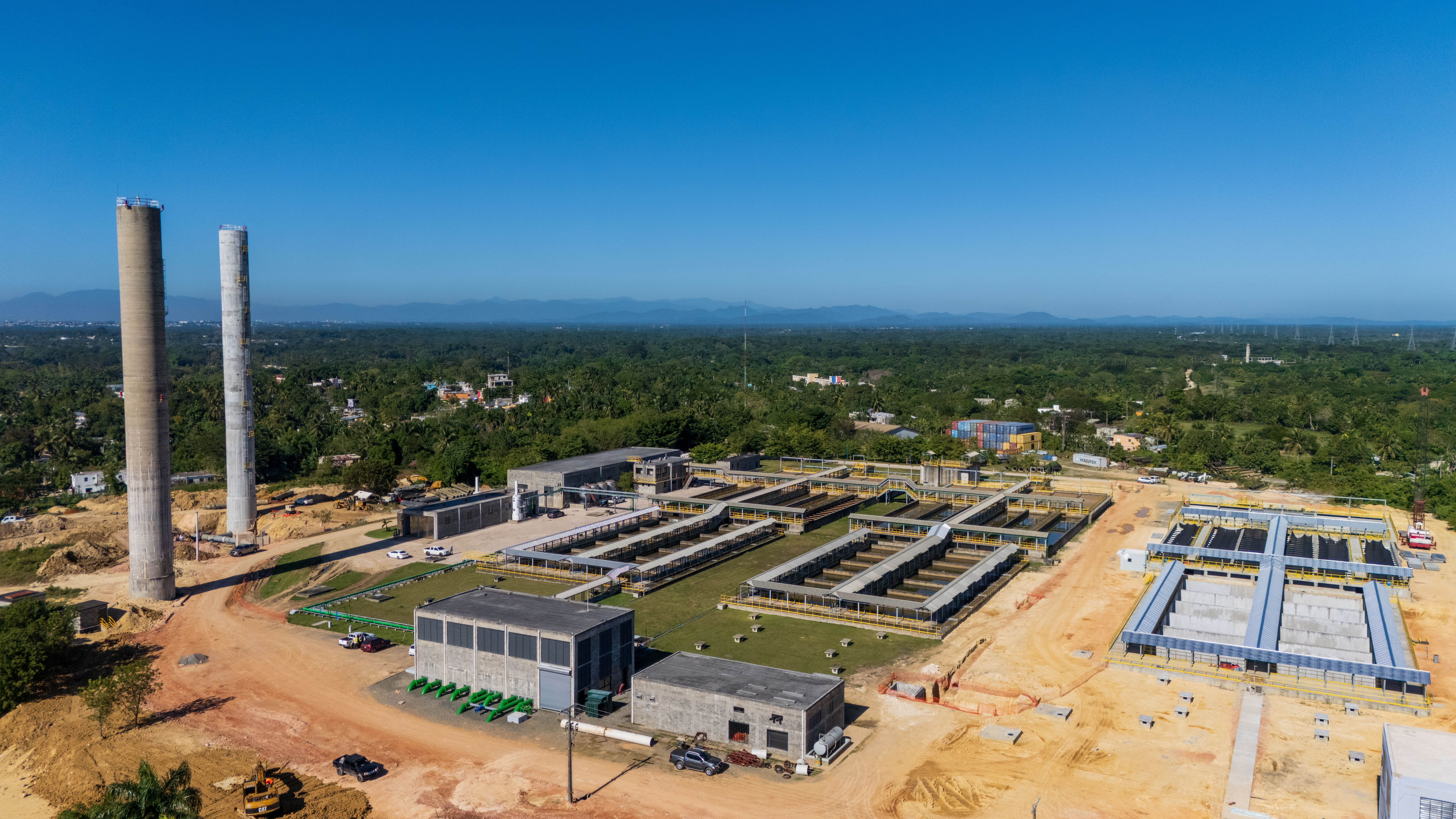 la parte depuradadora del agua.