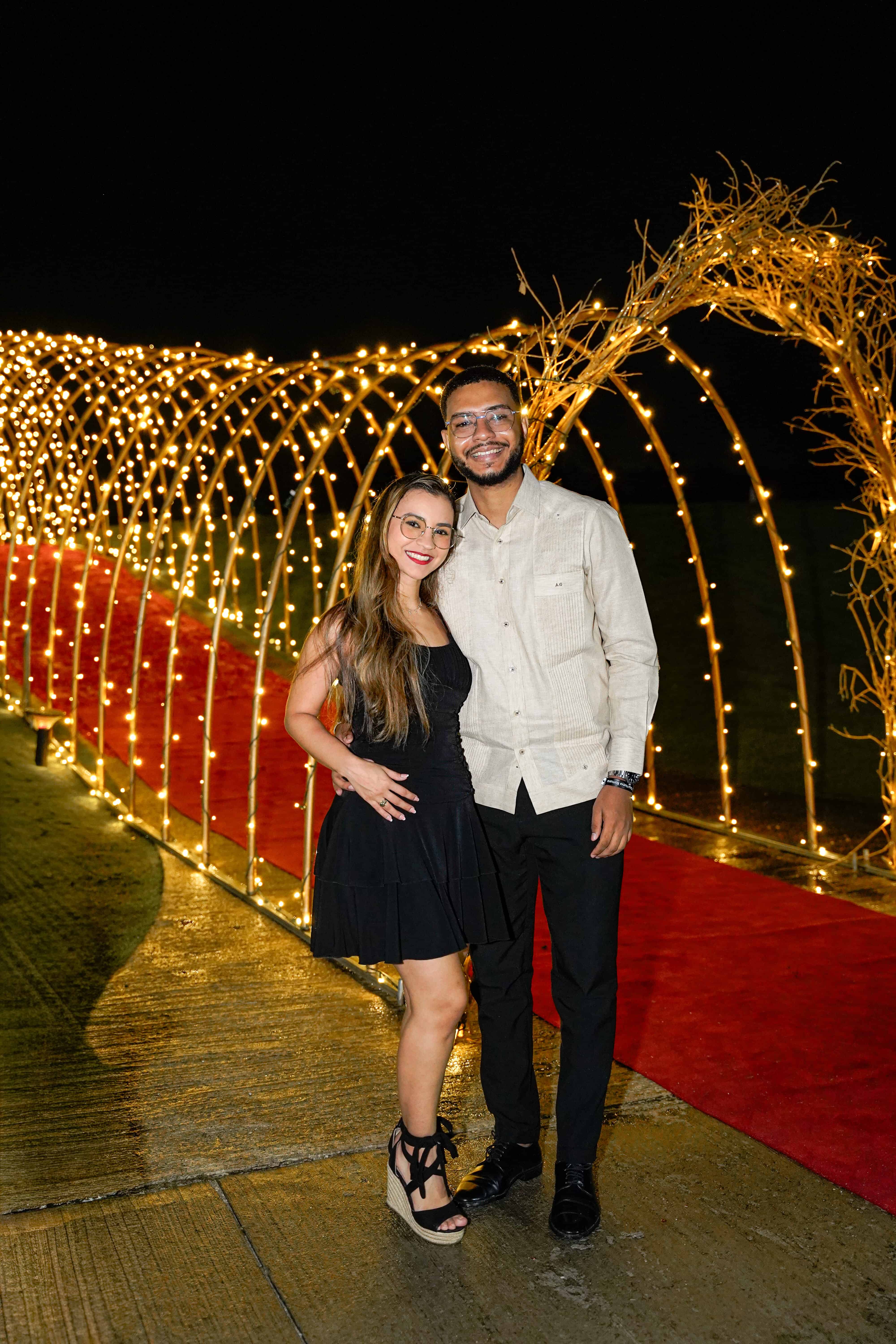 Annie Acosta y Ariel Gómez.