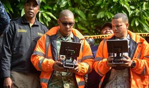 Los drones del 9-1-1 acumulan m&aacute;s de 100 horas de vuelo en b&uacute;squeda de Brianna Genao en Imbert