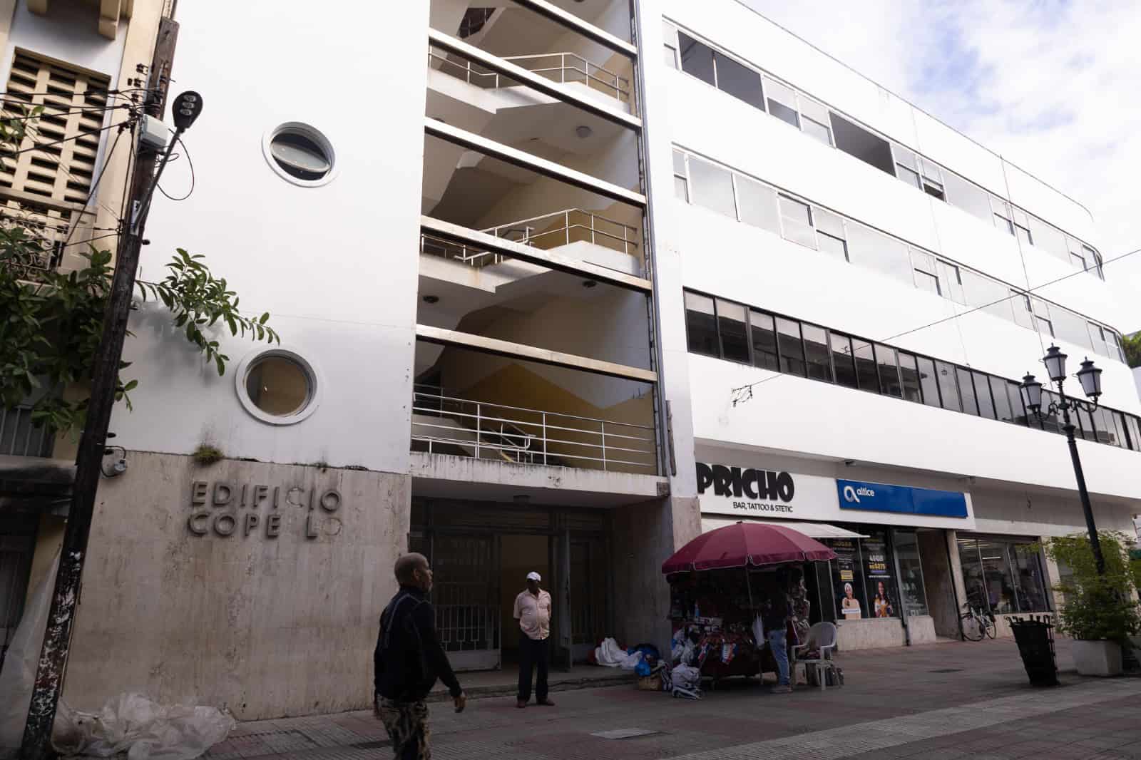 El edifico Copello, donde funci&oacute; el gobierno constitucionalista&nbsp; de 1965.