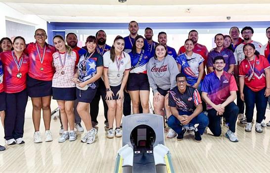 Boliche realiza fogueo con Puerto Rico con miras a los Juegos Santo Domingo 2026