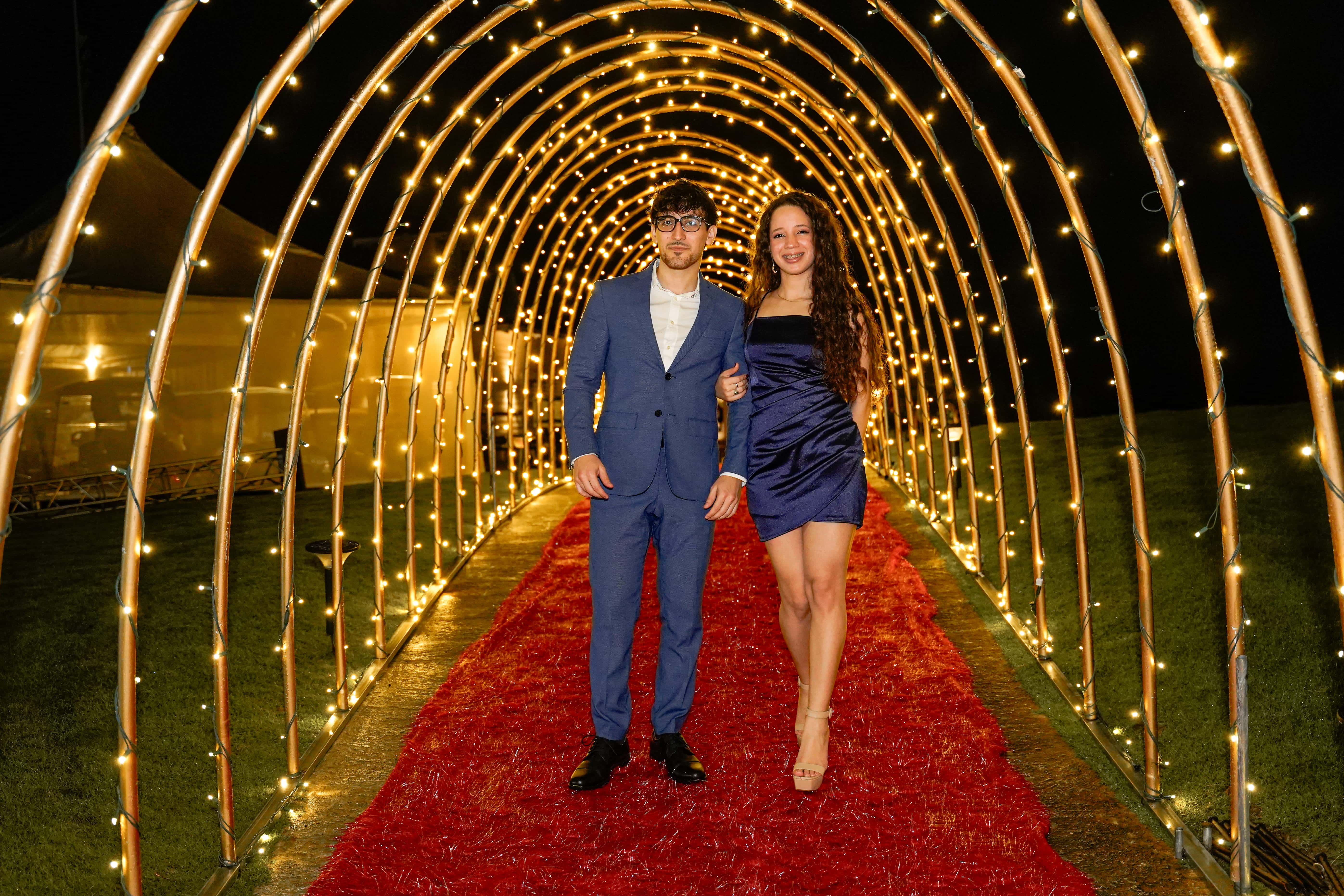 Kevin Luis Cortegaza y Samantha Marquez.